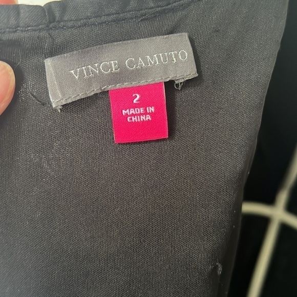 Vince Camuto Gilded Rose Sequin Flutter Sleeve Pencil Cocktail Dress - Picture 7 of 7